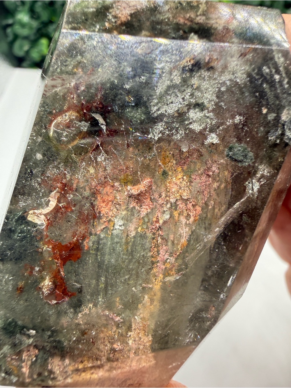 Garden (Lodolite) Quartz Freeform - Picture 6 of 10